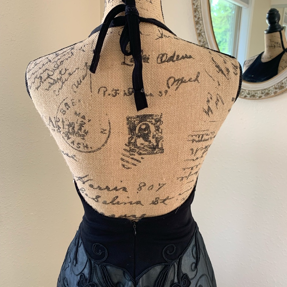 Nicole Bakti full length black dress, Small - Picture 5 of 12